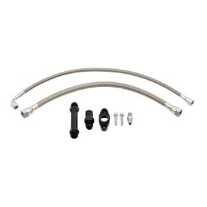 Wehrli Custom Fabrication Cummins 2nd Gen Swap Oil Feed & Drain Line Kit - WCF100279