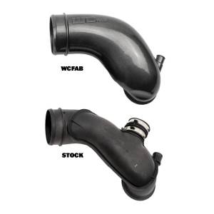 Wehrli Custom Fabrication - Wehrli Custom Fabrication 2006-2010 LBZ/LMM Duramax High Flow Turbo Intake Horn - WCF100412 - Image 3