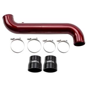 Wehrli Custom Fabrication 2011-2016 LML Duramax 3.5" Passenger (Cold) Side Intercooler Pipe Kit - WCF100682