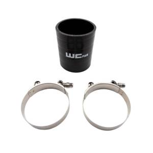 Wehrli Custom Fabrication 3" ID x 4" Long Silicone Boot and Clamp Kit - WCF207-104