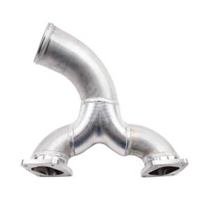 Wehrli Custom Fabrication - Wehrli Custom Fabrication L5P Duramax High Flow 3.5" Y-Bridge (Bridge Only) - WCF100283 - Image 2