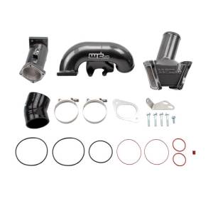 Wehrli Custom Fabrication - Wehrli Custom Fabrication 2007.5-2010 LMM Duramax High Flow 3" Y-Bridge Kit - WCF100164 - Image 2