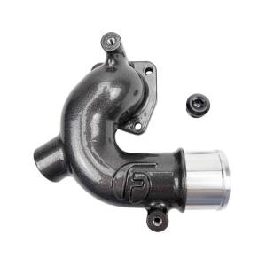 Wehrli Custom Fabrication - Wehrli Custom Fabrication 1998.5-2018 5.9L & 6.7L Cummins WCFab X Fleece Thermostat Housing - WCF100157 - Image 2