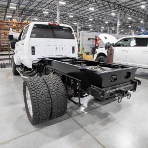 Wehrli Custom Fabrication - Wehrli Custom Fabrication 2019+ Chevy Silverado 4500/5500/6500 & International CXT L5D Duramax Pickup Bed Rail Extension Kit - WCF100627 - Image 1