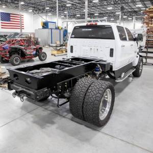 Wehrli Custom Fabrication - Wehrli Custom Fabrication 2019+ Chevy Silverado 4500/5500/6500 & International CXT L5D Duramax Pickup Bed Rail Extension Kit - WCF100627 - Image 2