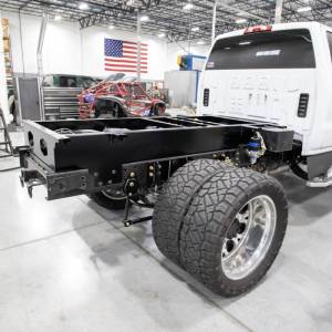 Wehrli Custom Fabrication - Wehrli Custom Fabrication 2019+ Chevy Silverado 4500/5500/6500 & International CXT L5D Duramax Pickup Bed Rail Extension Kit - WCF100627 - Image 3