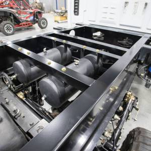 Wehrli Custom Fabrication - Wehrli Custom Fabrication 2019+ Chevy Silverado 4500/5500/6500 & International CXT L5D Duramax Pickup Bed Rail Extension Kit - WCF100627 - Image 5