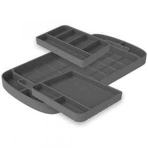 Silicone Tool Tray 3pc. Set - Charcoal