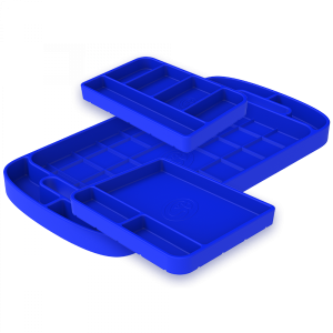 Silicone Tool Tray 3pc. Set - Blue
