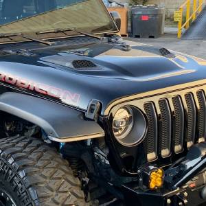 S&B Filters - Air Hood Scoops For Jeep Wrangler Rubicon / Gladiator (Scoops ONLY) - Image 6