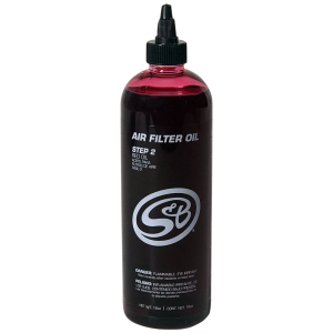 16 oz. Bottle of Air Filter Oil - Red