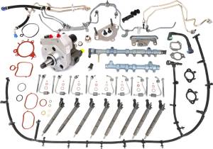 UnderDog Diesel Fuel System Contamination Kit - w/ S&S Diesel DCR Conversion - for 2011-2014 Ford 6.7L Powerstroke