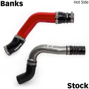 Banks Power - Banks Power 19-24 Ram 2500/3500 6.7L Cummins Boost Tube Upgrade Kit - Red Powdercoated - Image 2