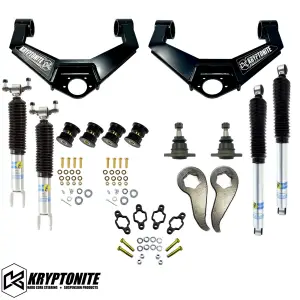 KRYPTONITE - KRYPTONITE STAGE 3 LEVELING KIT WITH BILSTEIN SHOCKS GM HD 2011-2019 - Image 1