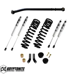 KRYPTONITE - KRYPTONITE FORD SUPER DUTY F250/F350 STAGE 2 LEVELING KIT WITH FOX SHOCKS 2017-2024 - Image 1