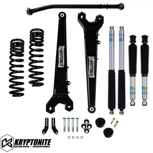 KRYPTONITE - KRYPTONITE FORD SUPER DUTY F250/F350 STAGE 3 LEVELING KIT WITH BILSTEIN SHOCKS 2017-2024 - Image 1