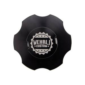 Wehrli Custom Fabrication - Wehrli Custom Fabrication 2011-2024 Power Stroke Billet Aluminum Oil Fill Cap - Black Anodized - WCF100289 - Image 4