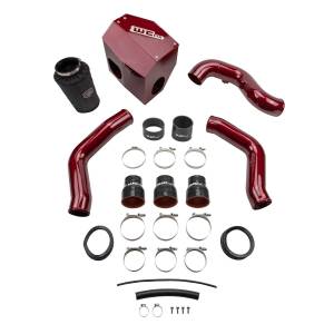 Wehrli Custom Fabrication - Wehrli Custom Fabrication 2013-2018 6.7L Cummins Stage 2 High Flow Intake Bundle Kit - WCF100447 - Image 2