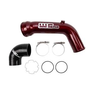 Wehrli Custom Fabrication - Wehrlic Custom Fabrication 2017-2024 Ford 6.7L Power Stroke 3" Cold Side Intercooler Pipe Kit - Image 1