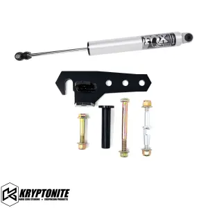 KRYPTONITE BOLT ON FOX STEERING STABILIZER BRACKET GM HD 2015-2025