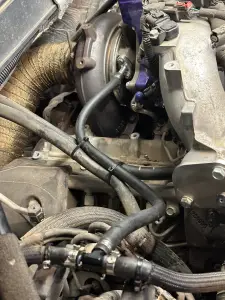 Square Root Fabrication - SRF Turbo Coolant Fitting Assembly - 2017-2019 L5P Duramax - Image 2