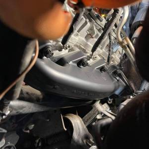 Wehrli Custom Fabrication - Wehrli Custom Fabrication 2001-2004 LB7 Duramax Billet Exhaust Manifold & 2" Stainless Up Pipe Kit - WCF100174 - Image 11