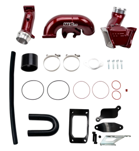 WCFAB x UnderDog Diesel 2006-2010 LBZ/LMM Duramax High Flow 3" Y-Bridge Kit - WCF100163-UDD