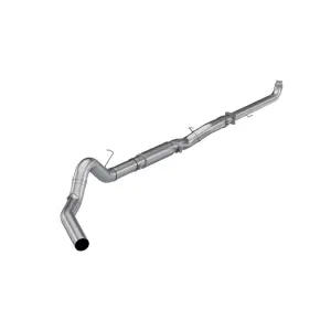 MBRP 5" Downpipe-Back Exhaust w/ muffler - 2001-2004 GM 6.6L Duramax - S60210P