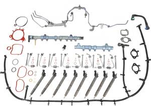 UnderDog Diesel Fuel System Contamination Kit - NO PUMP - for 2011-2014 Ford 6.7L Powerstroke