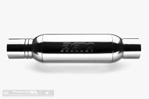 Aero Exhaust - Aero Exhaust - TurbineXL AT4040XL Performance Muffler 4" Inside Diameter Necks (Moderate Sound) (26" Overall Length) - Image 2