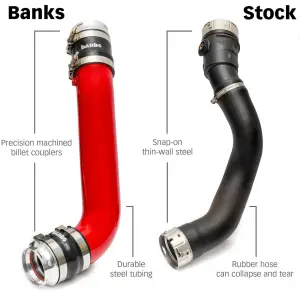 Banks Power - Banks Power 2020-2026 GM 2500/3500 6.6L L5P Boost Tube Upgrade Kit - Red - Image 4
