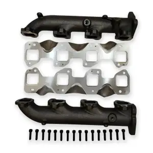 DieselR Corp - DieselR High Flow Exhaust Manifold w/o EGR Provision - Pair | 2017–2026 Duramax L5P - Image 2