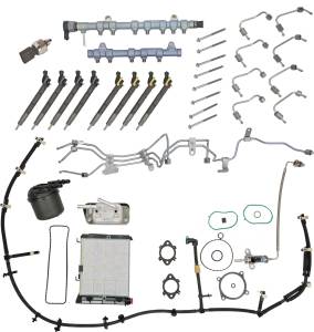 Alliant Power - Fuel System Contamination Kit w/o Pump - 2023-2026 6.7L Powerstroke - AP57022