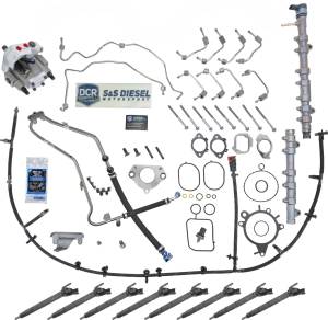 UnderDog Diesel Fuel System Contamination Kit - w/ S&S Diesel DCR Conversion - for 2017-2019 Ford 6.7L Powerstroke