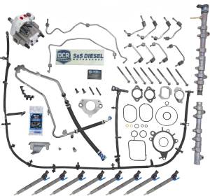 UnderDog Diesel Fuel System Contamination Kit - w/ S&S Diesel DCR Conversion - for 2011-2014 Ford 6.7L Powerstroke