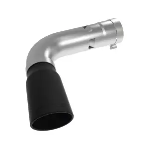 2024-2026 GM 6.6L Duramax 304 Stainless Steel Exhaust Turn-Out Pipe Upgrade - Black