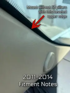 Edge Products - EDGE CTS2/3 Pillar Mount for 2007.5-2014 GM 2500HD/3500HD - Image 4
